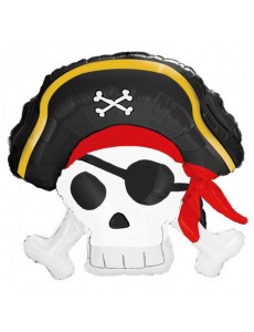 Balão Caveira Piratas